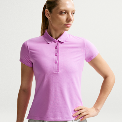 Nike Golf Club Women's Dri-FIT UV Short-Sleeve Golf Polo. Nike.com